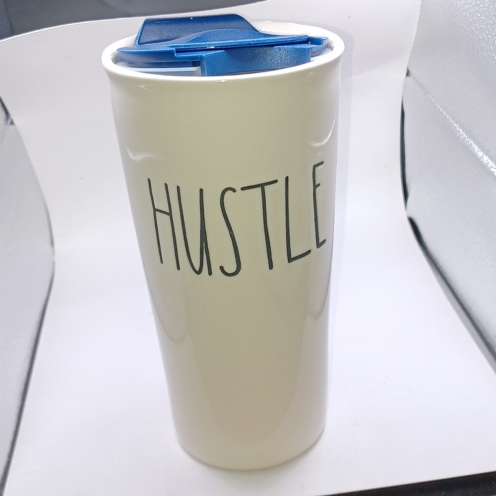 Rae Dunn artisan collection Travel Mug with cover